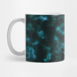 Tortoise Shell Teal Classy Animal Pattern Mug